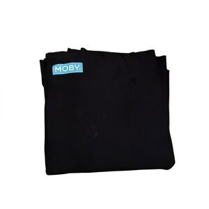 Moby Black Wrap Baby Toddler Carrier, ONE size